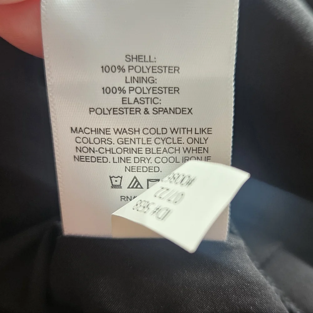 NWOT Express Flutter Sleeve Peplum Ruffle Top - Picture 8 of 9